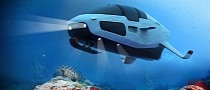 Futuristic Boat DeepSeaker Can Both Navigate the Surface and Dive in Submarine Mode