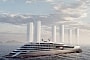 Futuristic Energy Ship Takes a Groundbreaking Approach to Maritime Hydrogen Refueling