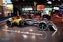 Futuristic Formula 1 Concept Poses Next To 2018 Renault Megane RS At IAA 2017