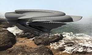 Futuristic Hydroelectric House Looks Like a Seashell, Uses Tidal Power
