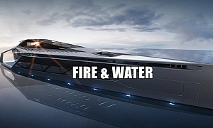 Futuristic Superyacht 'Flame' Proposes Luxury at Sea But With a Lighter Conscience