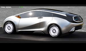 Futuristic Toyota Prius Study Looks Awesome