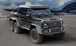 G 63 AMG 6x6 Gets More Oomph From Mansory