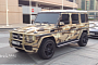 G 63 AMG in Desert Army Camouflage is Infantry-Ready