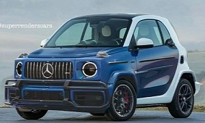 G 63 smart fortwo Looks Like the Cutest Tough Little Mercedes-AMG Ever Imagined