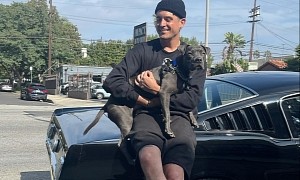 G-Eazy Adopts Pit Bull, Drives It in His Mustang, He Shares He's "Happy"