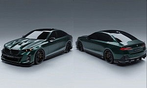 G60 BMW i5 'Hulk' Doesn't Need M60 Power to Look Fresh Out of Fantasy Tuning Land