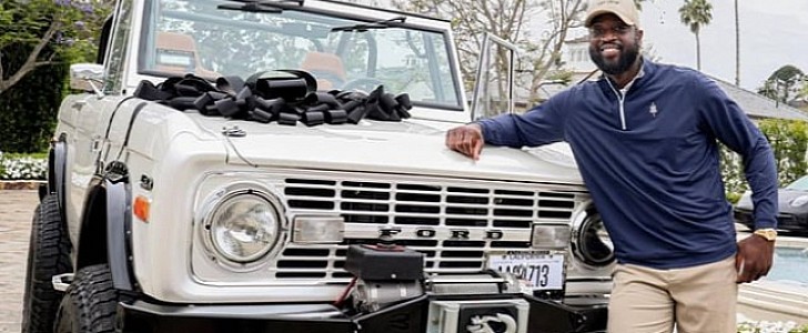 Dwyane Wade gets a 1974 Ford Bronco as Father's Day gift