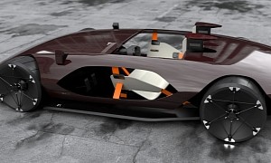 GAC Barchetta Is a Futuristic Concept Car With a Roofless Design and Flattened Chassis