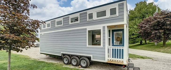 Gallaway Tiny House Offers Storage Galore, Comes Complete With an Office and a Catwalk
