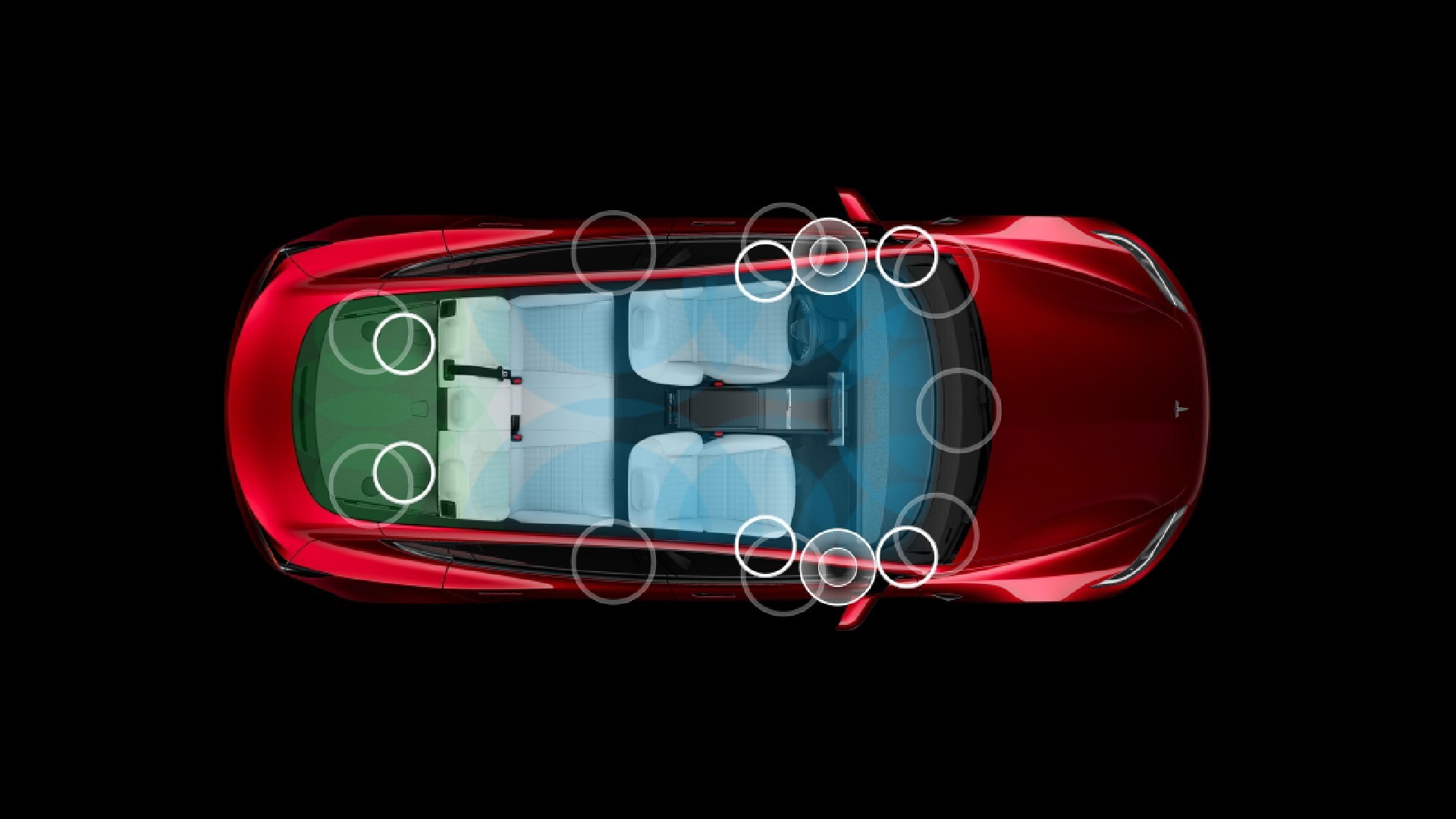 for Tesla Model 3+ Highland 2024 Rear Trunk Side Storage Box