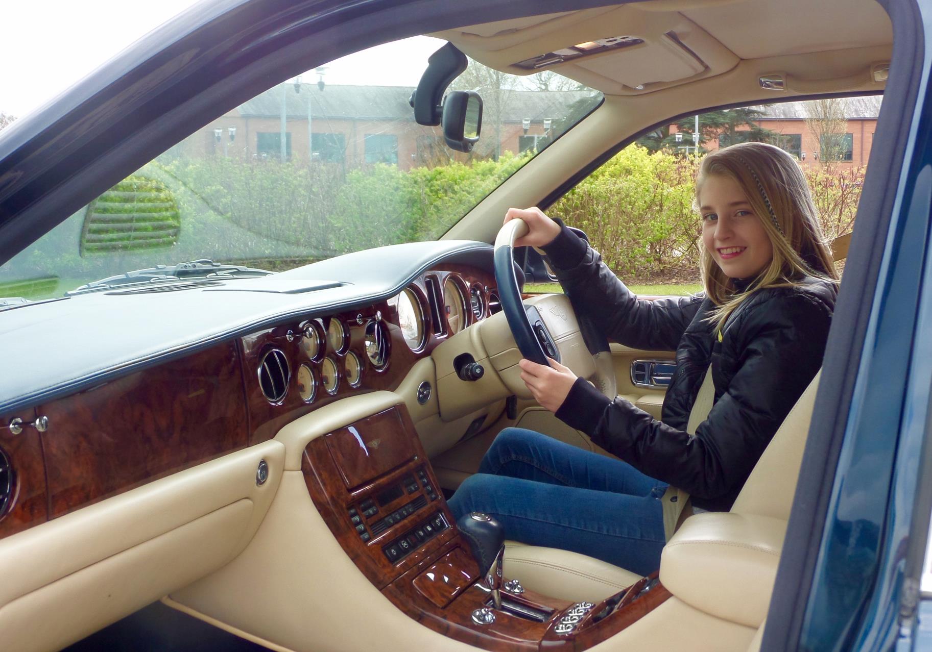 11-Year-Old Kids Could Get Driving Lessons in a Bentley Arnage