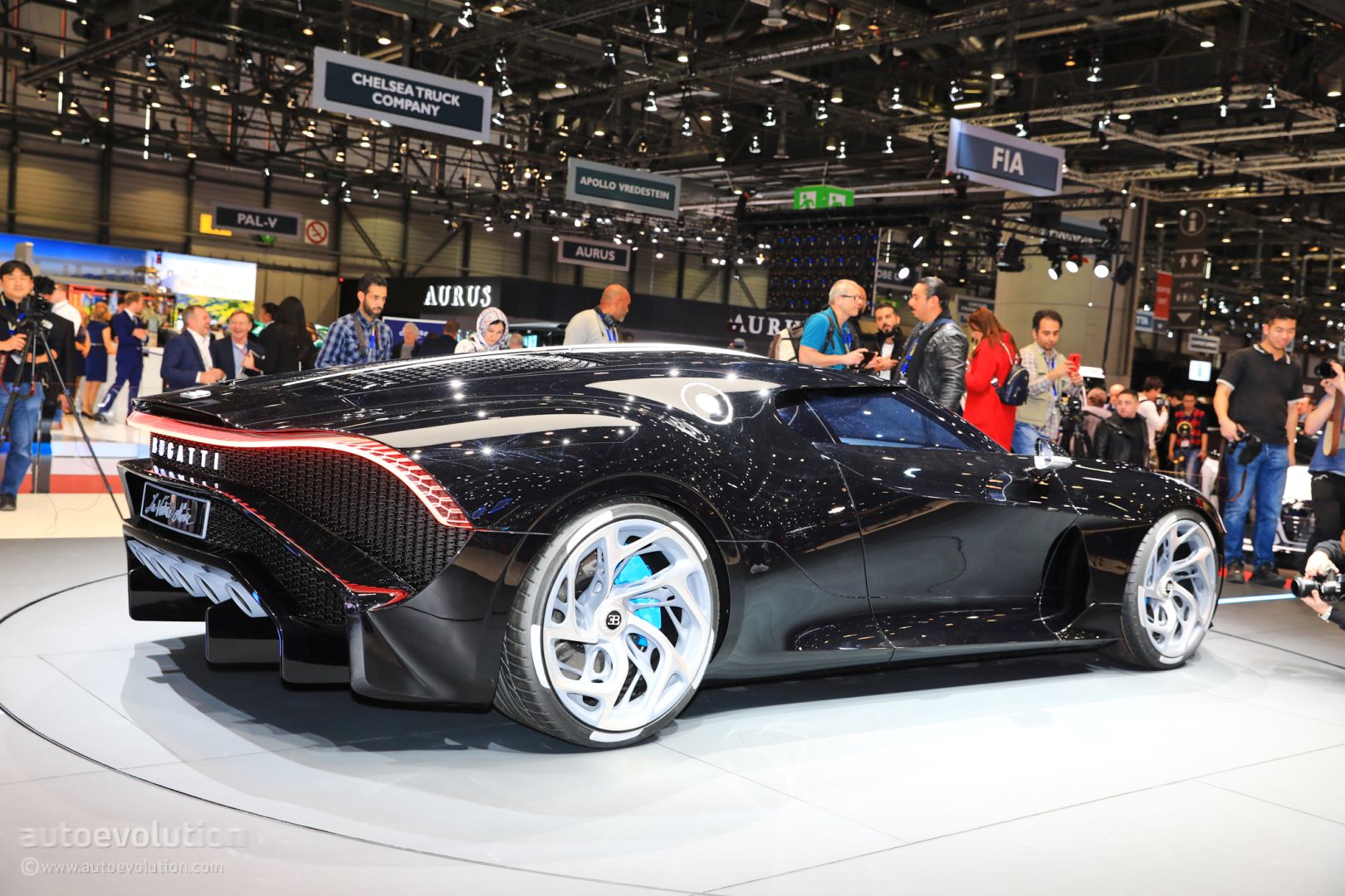 UPDATE 19M Bugatti  La Voiture Noire Geneva Car Is a 