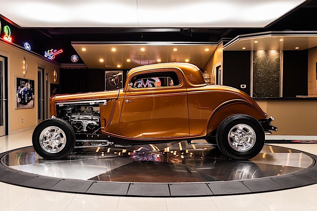 1933 Ford 3-Window Is a Copper Take on Hot Rods - autoevolution