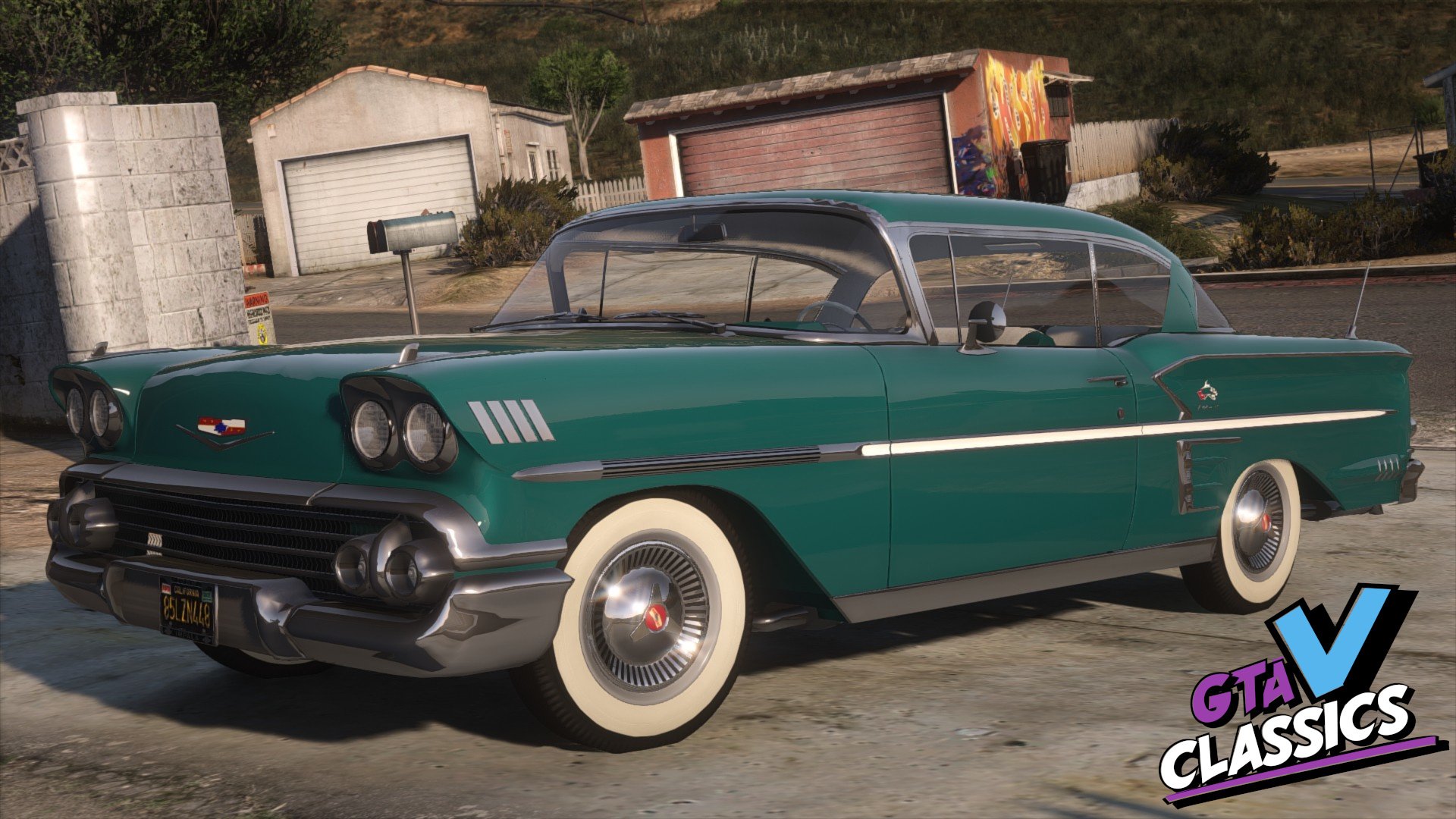 1958 Chevrolet Impala GTA V Mod Looks Spot On, Is a Nightmare to Drive