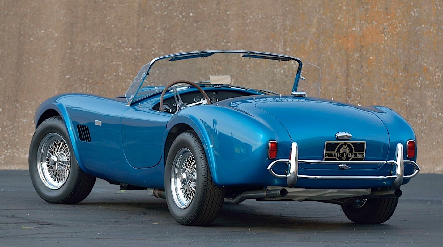 1963 Shelby 289 Cobra Roadster Was Once Served by an All-Female Pit Crew.