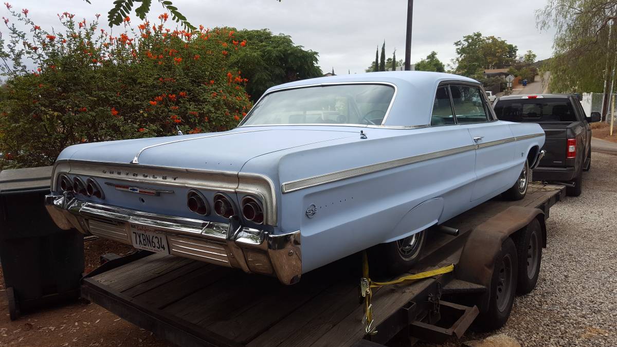 1964 Chevy Impala SS Has Been Sitting for a While, Is ...