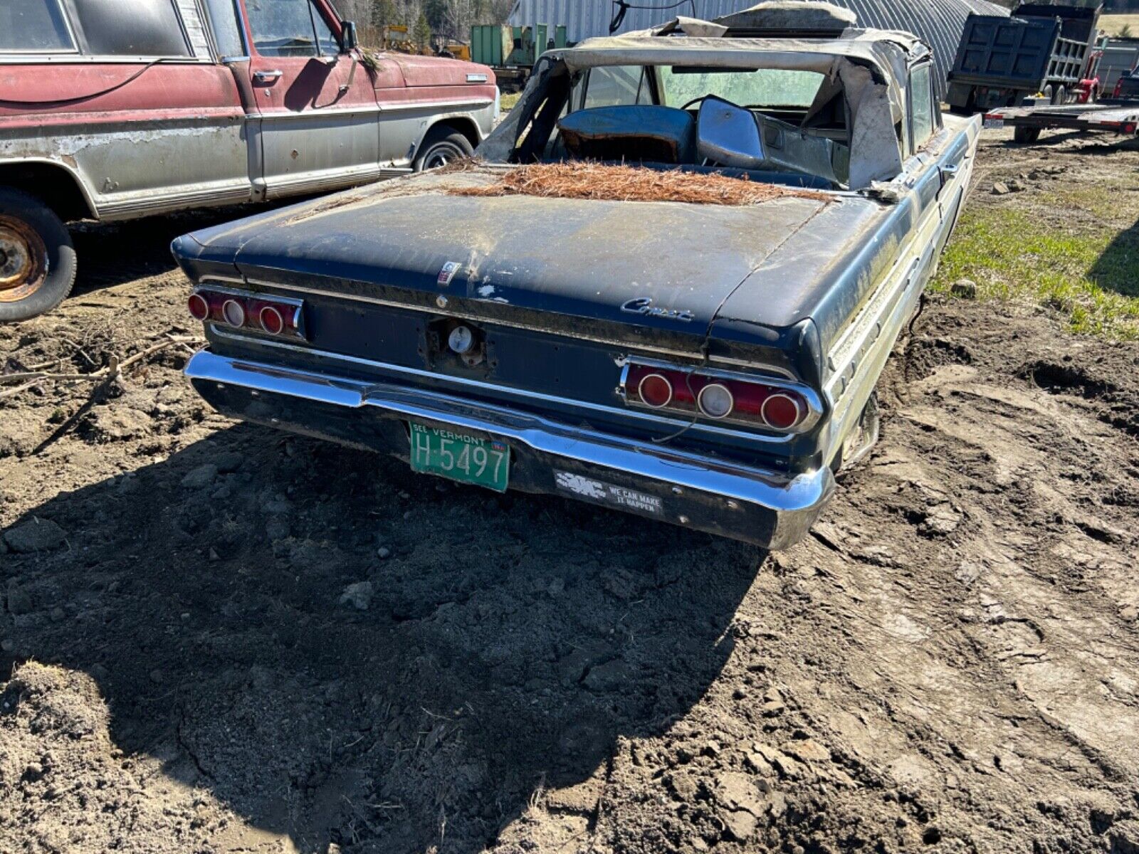 1964 Mercury Comet Emerges From a Barn, 