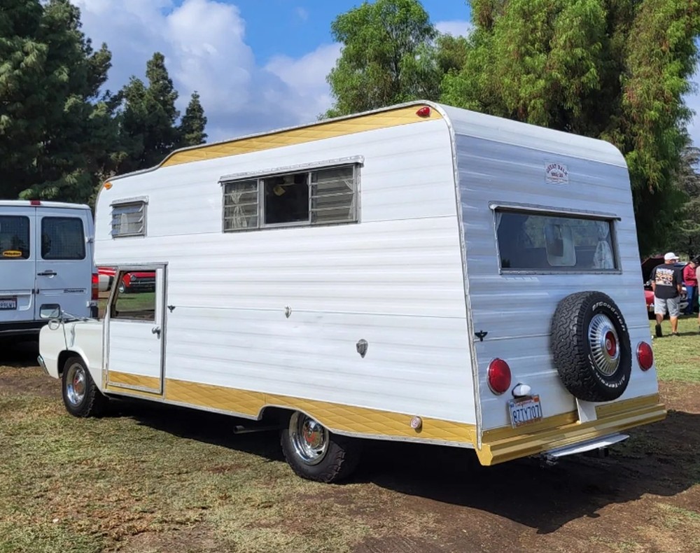 1966 Dodge Charger Camper Is The Vintage Muscle Motorhome You Never