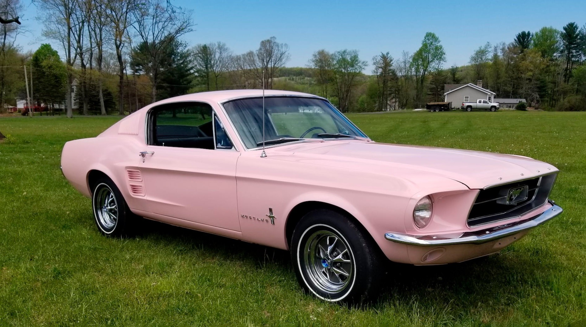 1967 Ford Mustang Is So Pink Itll Give You Chores Ask You When Youre