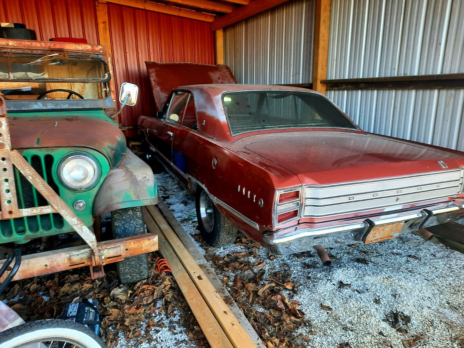 1968 Dodge Dart Gt Barn Find Flexes Original Everything In Unrestored Condition Autoevolution