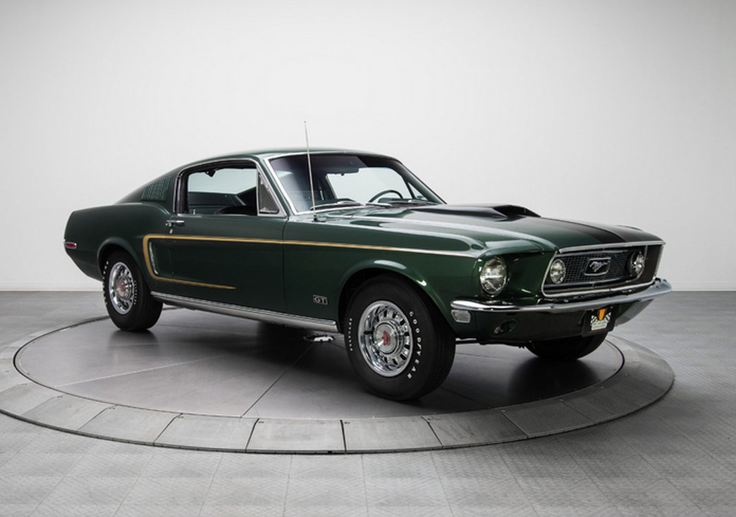 1968 Ford mustang gt cobra jet for sale #9