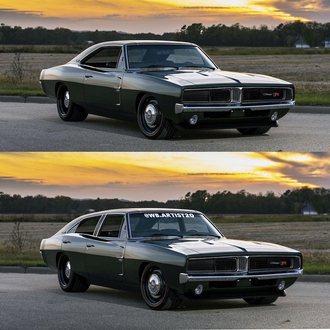película Miseria Indica 1969 Dodge Charger "Defector" 4-Door Is the Perfect Muscle Wagon Rendering  - autoevolution