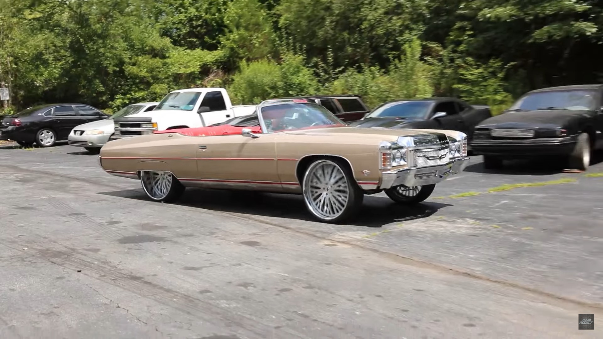 1971 Chevy Impala Vert Goes Mega Donk With 383 Swap To Supercharged.