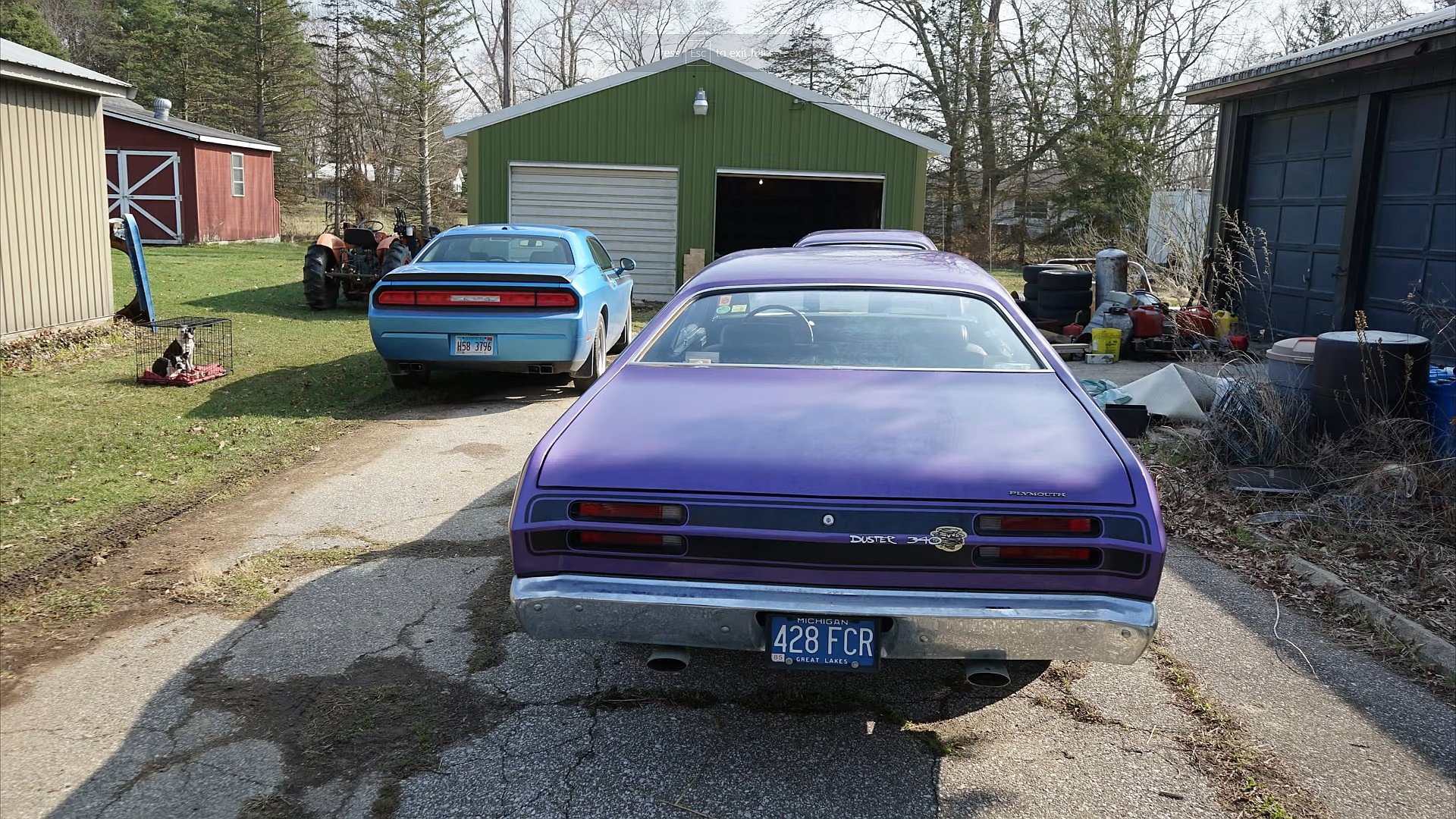 1971 Dodge Demon, Plymouth Duster Plum Crazy Twins See Daylight After 30+  Years - autoevolution