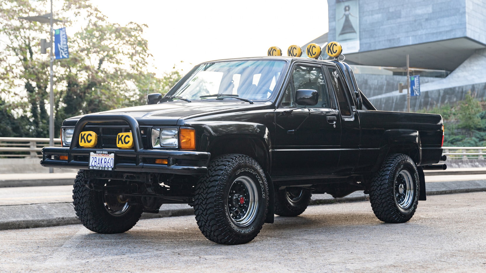 1985 Toyota Pickup Back to the Future Tribute Would Make Marty