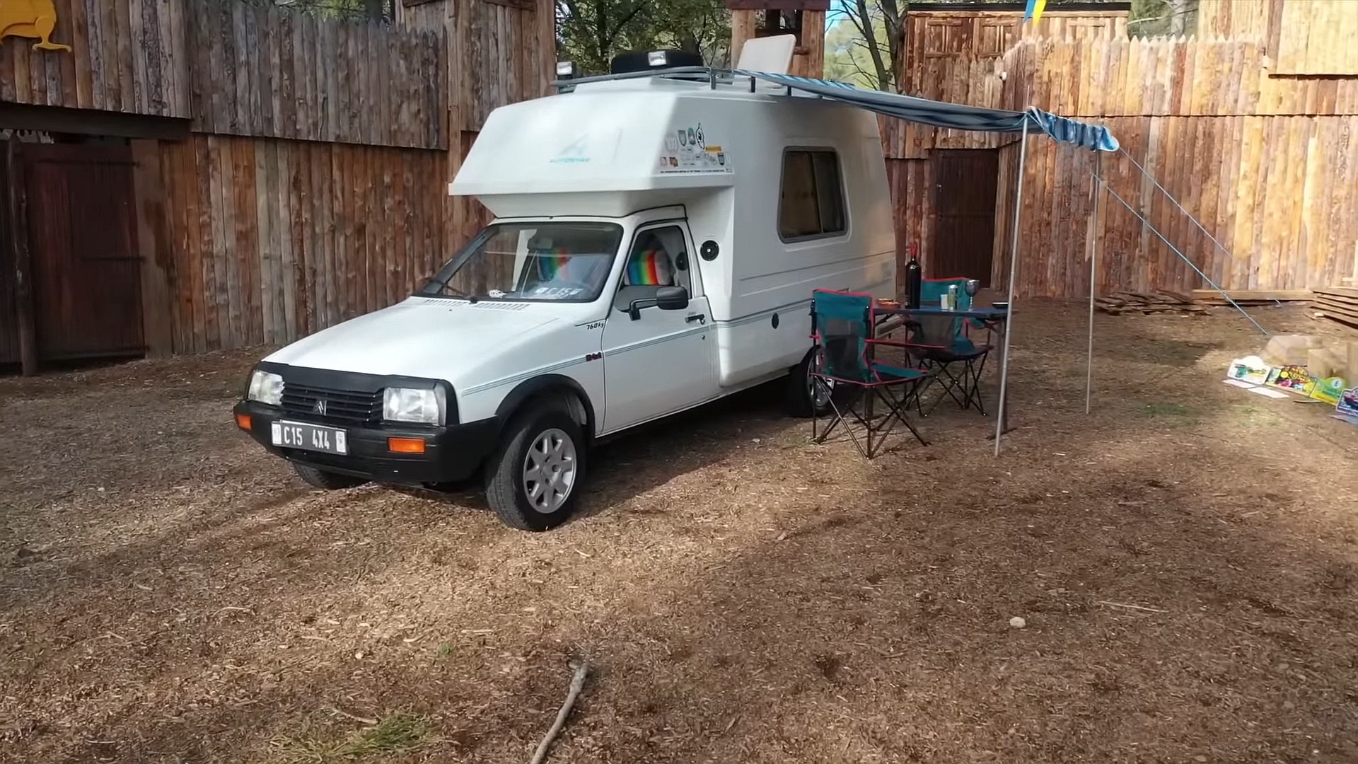 1990 Citroen C15 Autostar Is a Tiny Home on Wheels and the Last of