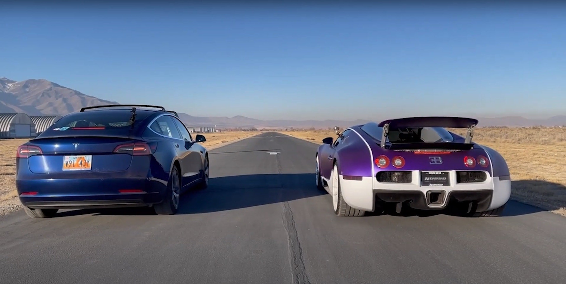 bugatti veyron vs tesla model s tesla