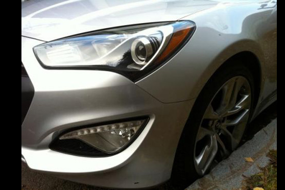 2013 Hyundai Genesis Coupe Spotted Undisguised, Interior Revealed