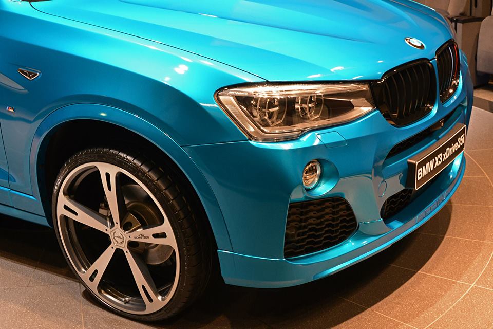 2015 BMW X3 in Abu Dhabi Is a Mixture of Tuning Styles - autoevolution