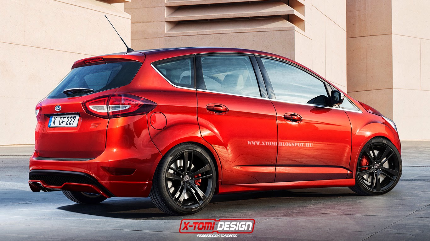 15 Ford C Max St Rendered Makes Sense As A Performance Diesel Autoevolution