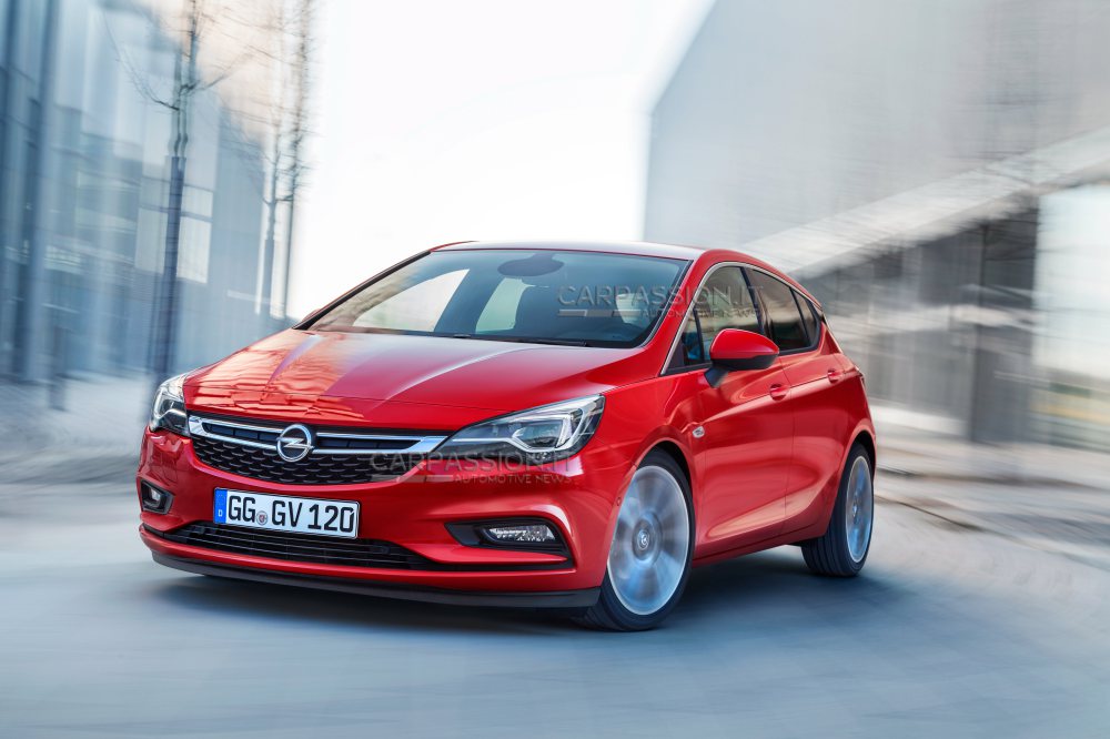 2015 Opel Astra K is a Handsome Hatchback - autoevolution