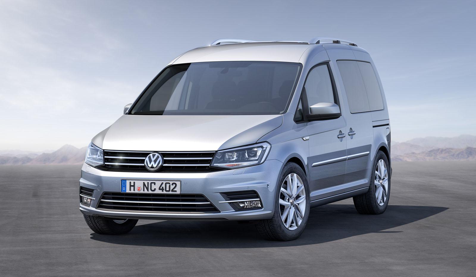 2015 Volkswagen Caddy Unveiled with New 1.0 TSI 3Cylinder
