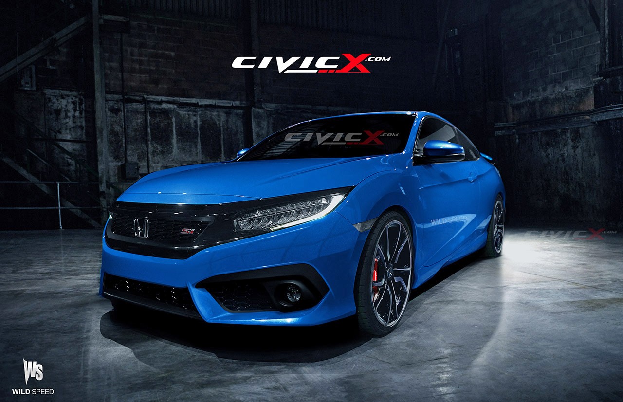 2022 Civic Si Coupe Accurately Rendered But Is There a 