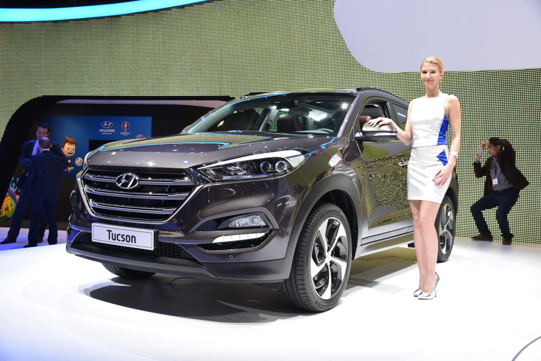 2016 Hyundai Tucson Debuts in Geneva with 48V Hybrid and PHEV Engines -  autoevolution