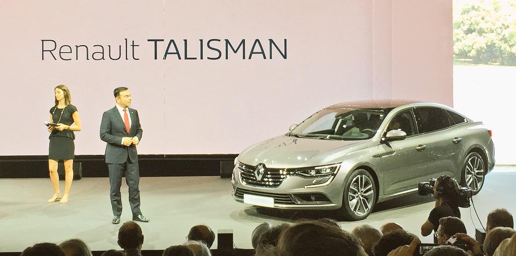 Renault Replaces Laguna With New Talisman Sedan: Video