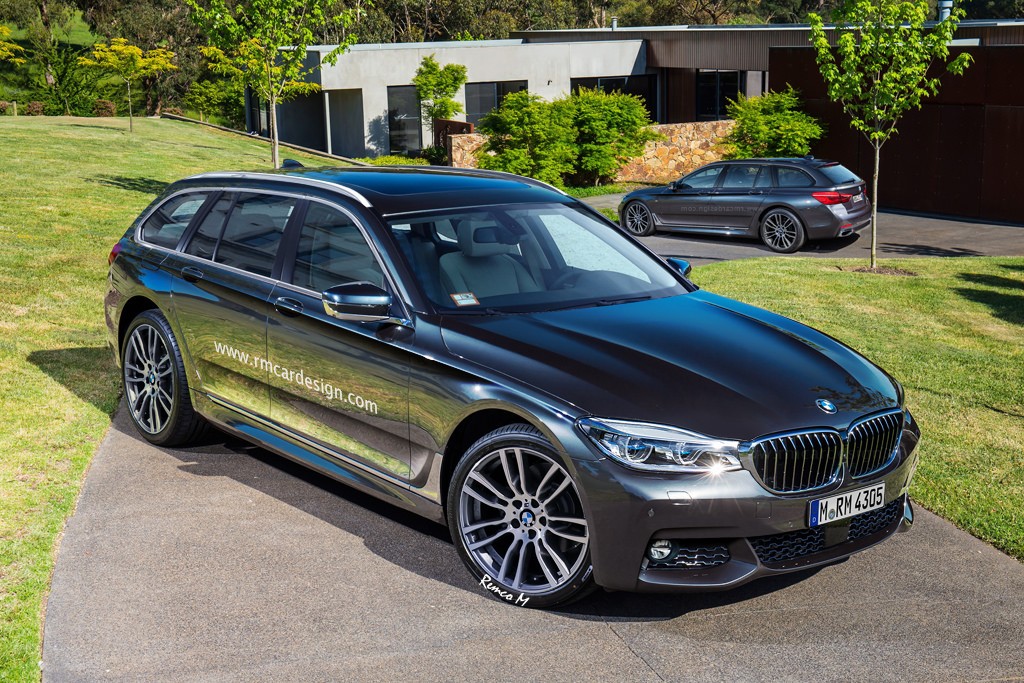 17 Bmw 5 Series G31 Touring Rendering Looks Very Accurate Autoevolution