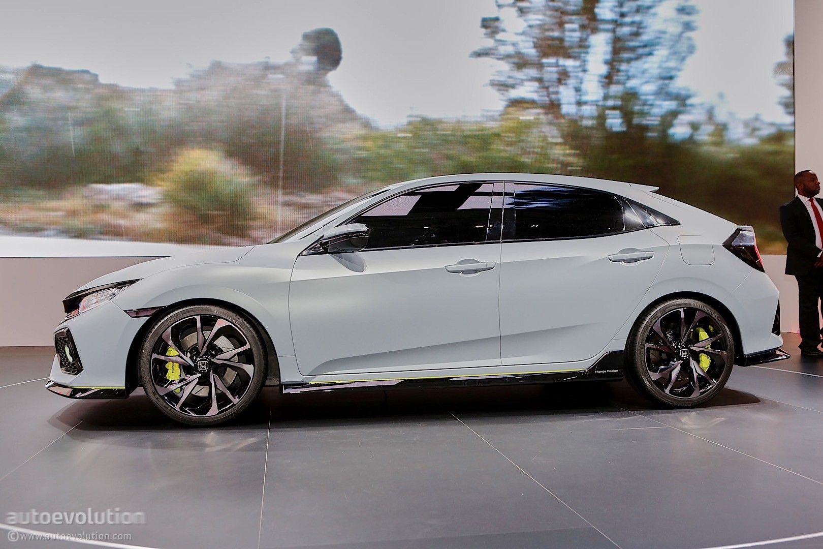 2017 Honda Civic Hatchback Previewed By Concept In Geneva