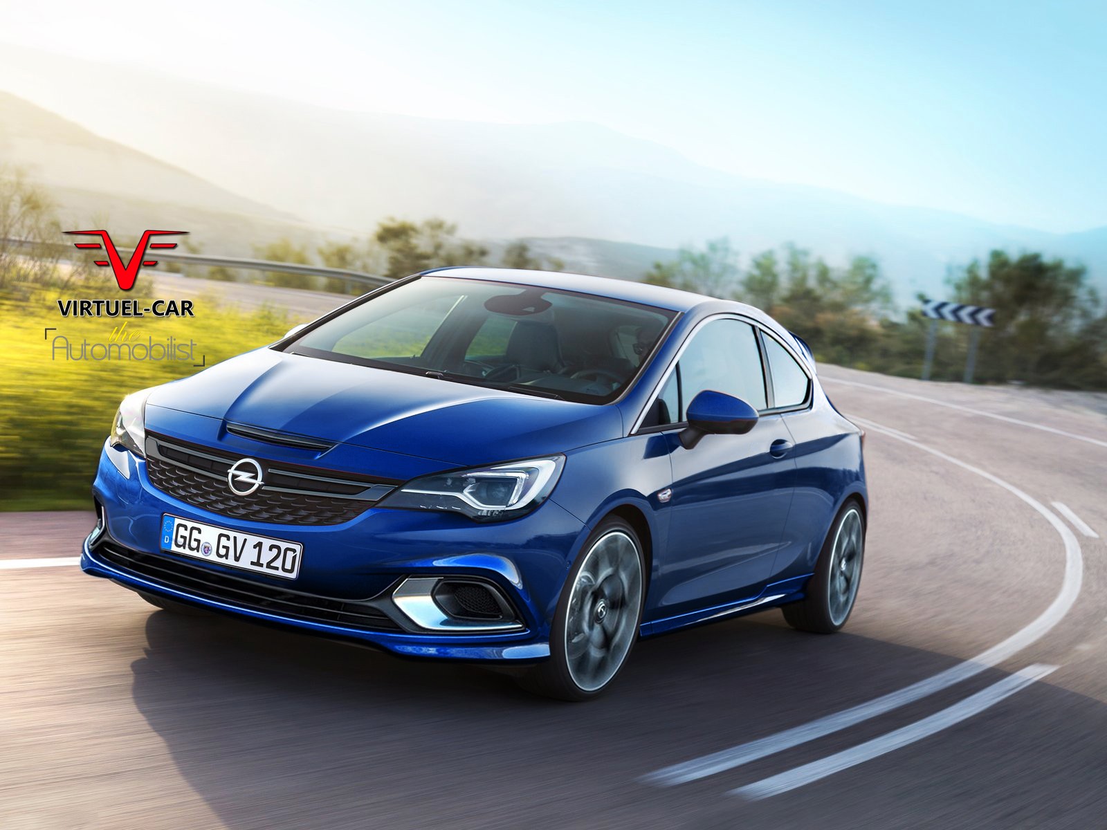 2017 Opel Astra Opc Rendered Could Use Tuned 1 6 Liter