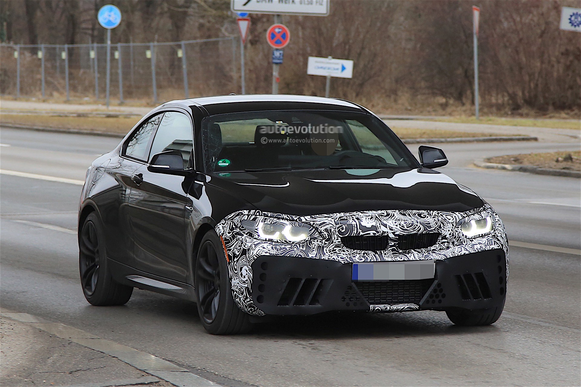 2018 BMW M2 Facelift Spotted Almost Uncovered, Looks As ...