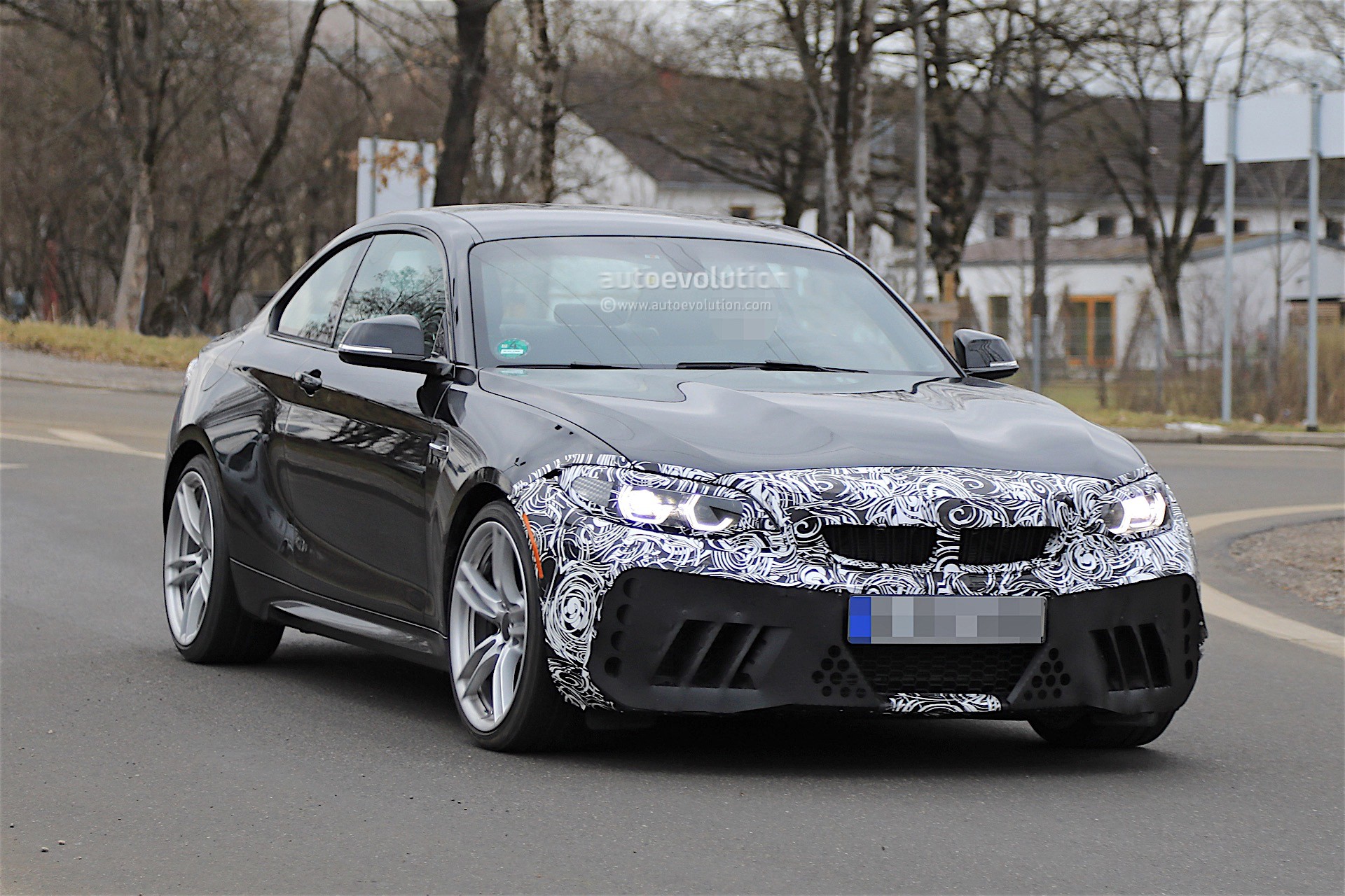 2018 BMW M2 Facelift Spotted Almost Uncovered, Looks As Good As Ever  autoevolution