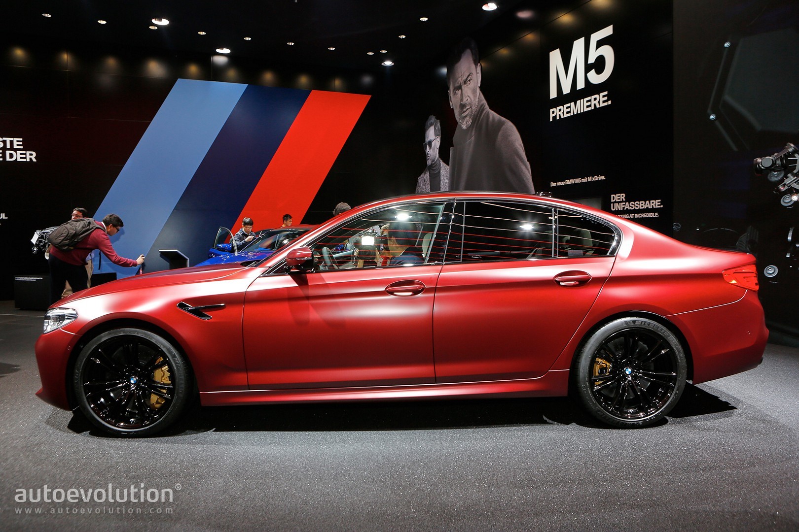 2018 BMW M5 600 HP, AWD and Frozen Red Paint -