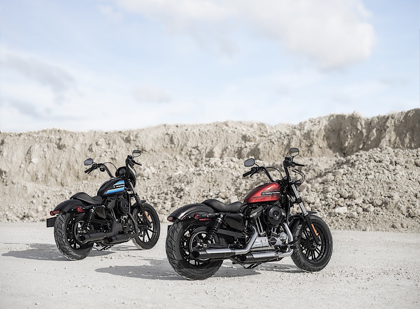 New Harley-Davidson Forty-Eight Special and Iron 1200 ...