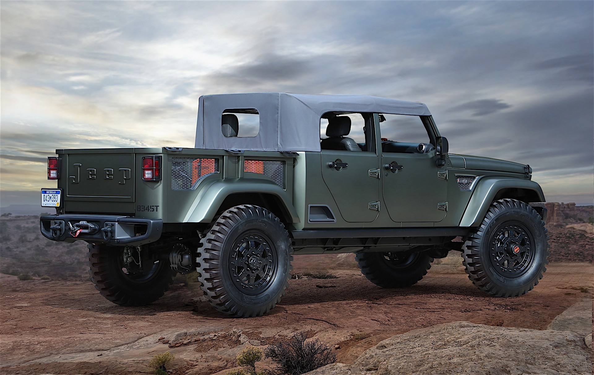 2018 Jeep Wrangler Confirmed to Spawn Crew Cab Pickup Truck - autoevolution