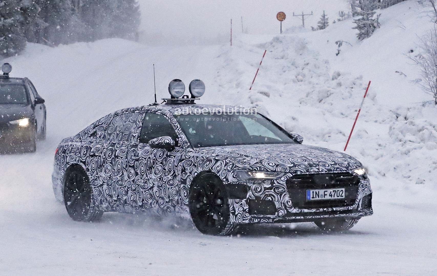 2019 Audi A6 Gets Production LED Headlights for Winter ...
