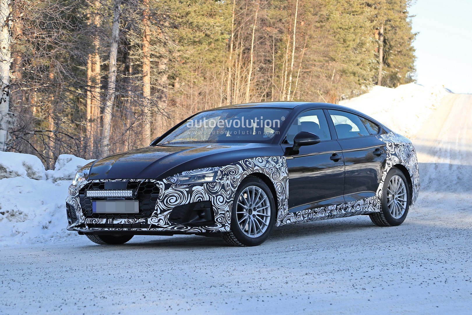 2020 Audi A5 Sportback Spied With New Lights, Is Going ...